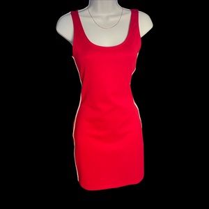 Red Racer Body-con Dress